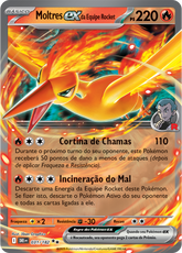 Moltres ex da Equipe Rocket - Pokémon TCG - MoxLand